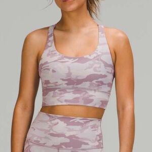 Lululemon Energy Bra Long Line Ribbed *Medium Support, B–D Cup